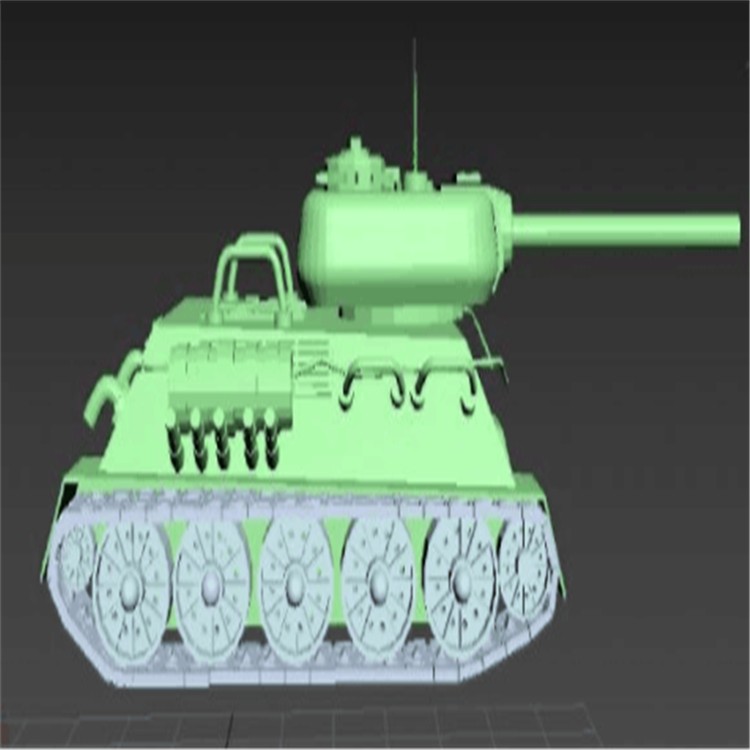 越秀充气军用坦克模型